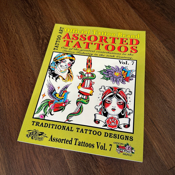 Official Tattoo Brand- Assorted Designs Vol.7 - Tattooflashcollective