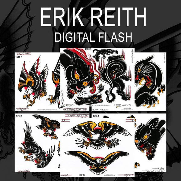 Erik Rieth 6 page Digital Flash #1-#6