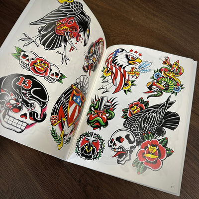 J.D. Crowe book Books Official Tattoo Brand- Assorted Designs Vol.1