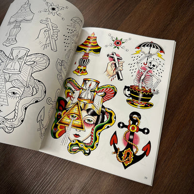 J.D. Crowe book Books Official Tattoo Brand- Assorted Designs Vol.2