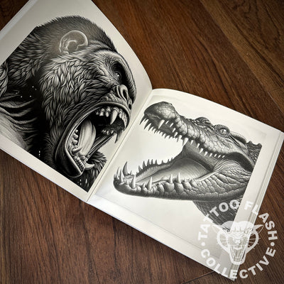 Tattoo Flash Collective Books Beasts