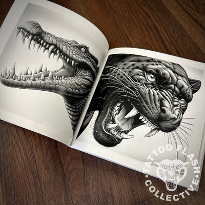 Tattoo Flash Collective Books Beasts