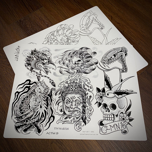 tattoo flash - tattooflashcollective